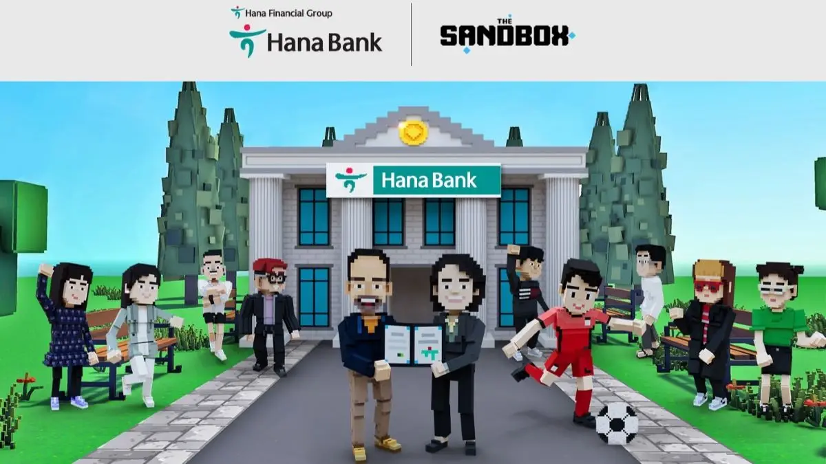 Keb Hana Bank rejoint The Sandbox - Daily Metaverse