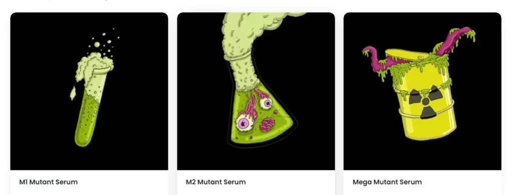 les Mega Serums, pour transformer les Bored Ape NFT en Mega Mutant Ape